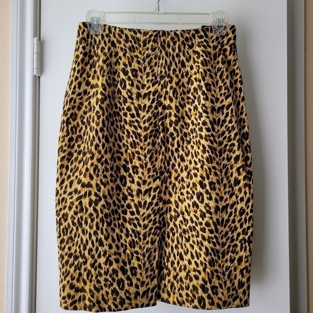 JH Collectibles leopard print pencil skirt size 4